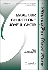 Make Our Church One Joyful Choir SATB choral sheet music cover